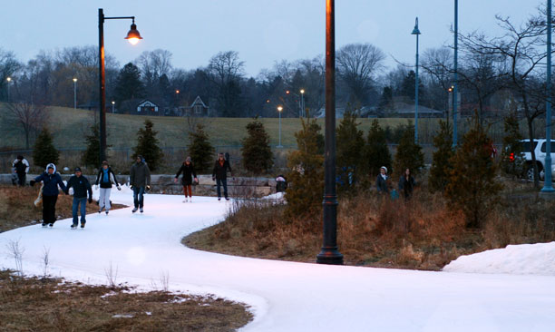 Colonel Samuel Smith Park – Artificial Ice Trail | CSLA